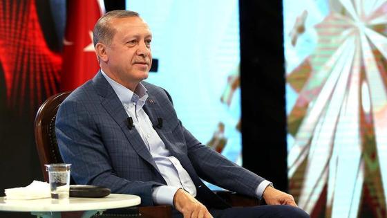 الرئيس أردوغان في مقابلة مع قناة "وي أون" التلفزيونية الهندية