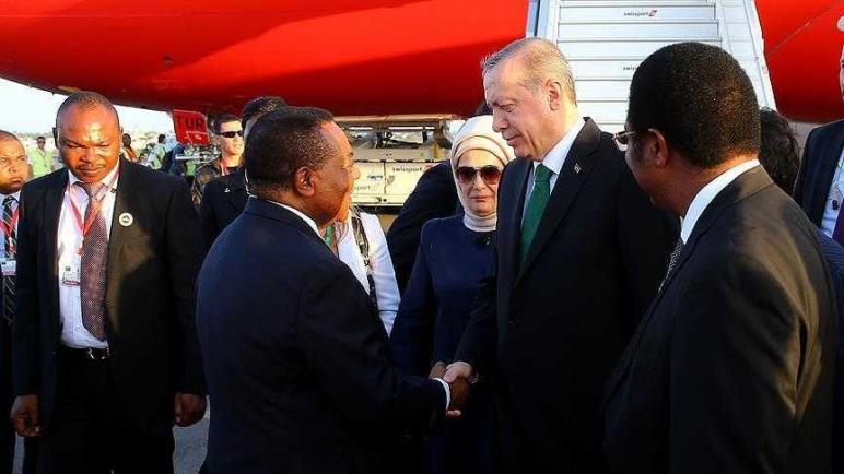 أردوغان في تنزانيا ضمن جولة إفريقية