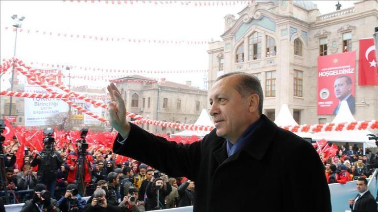 #أردوغان يحث الشعب التركي التصويت لصالح تعديل دستور البلاد