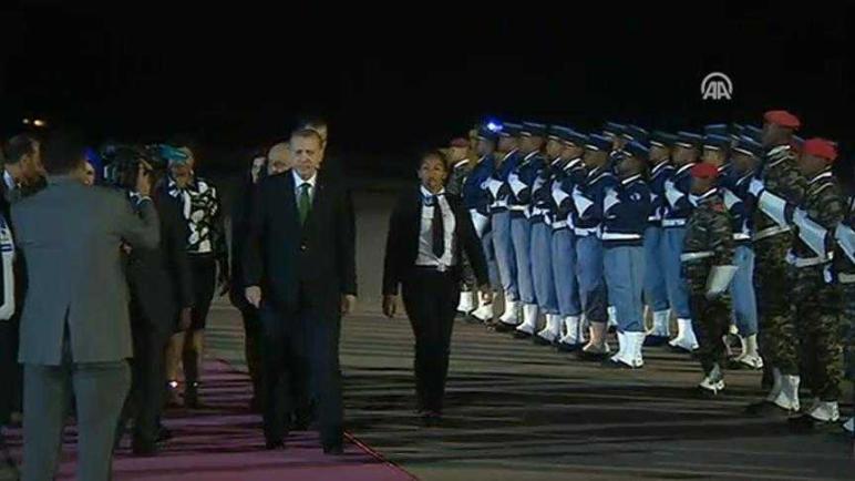 أردوغان يصل مدغشقر ثالث محطاته لدول شرق إفريقيا