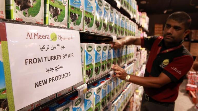 المنتجات التركية تلاقي إقبالا كبيرا عقب وصولها متاجر قطر