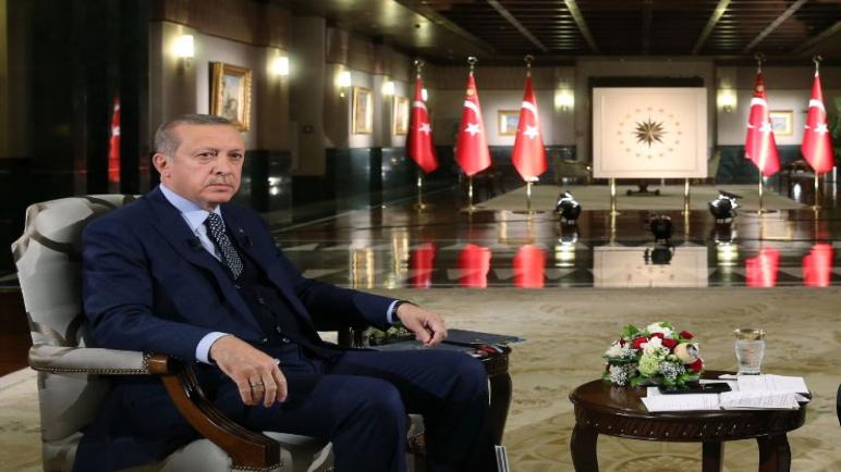 مقابلة الرئيس أردوغان مع قناة الجزيرة 19/04/2017